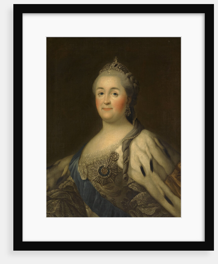 Portrait of Empress Catherine II, by Anonymous