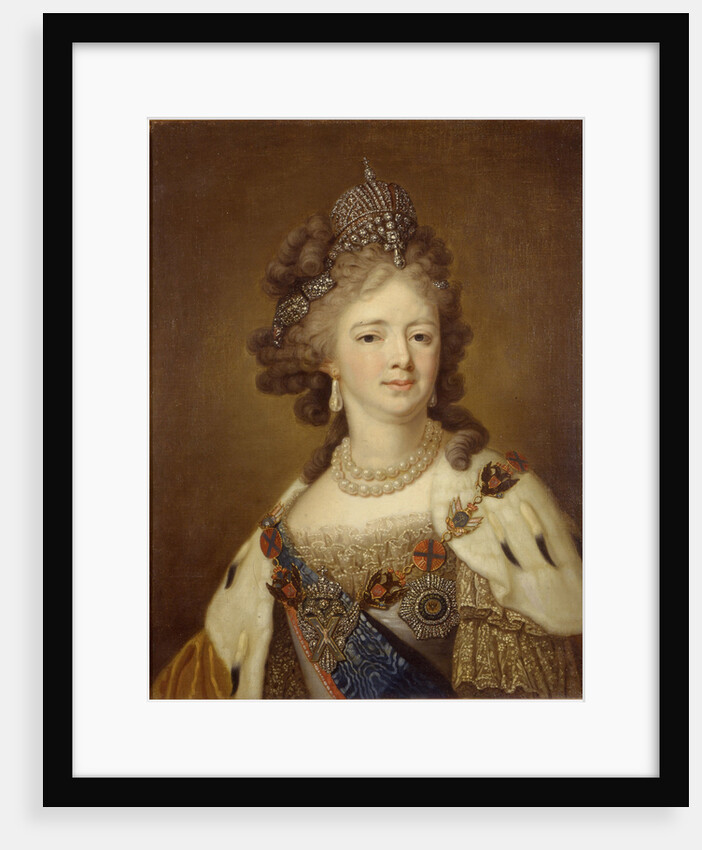 Portrait of Empress Maria Feodorovna (Sophie Dorothea of Württemberg) by Anonymous