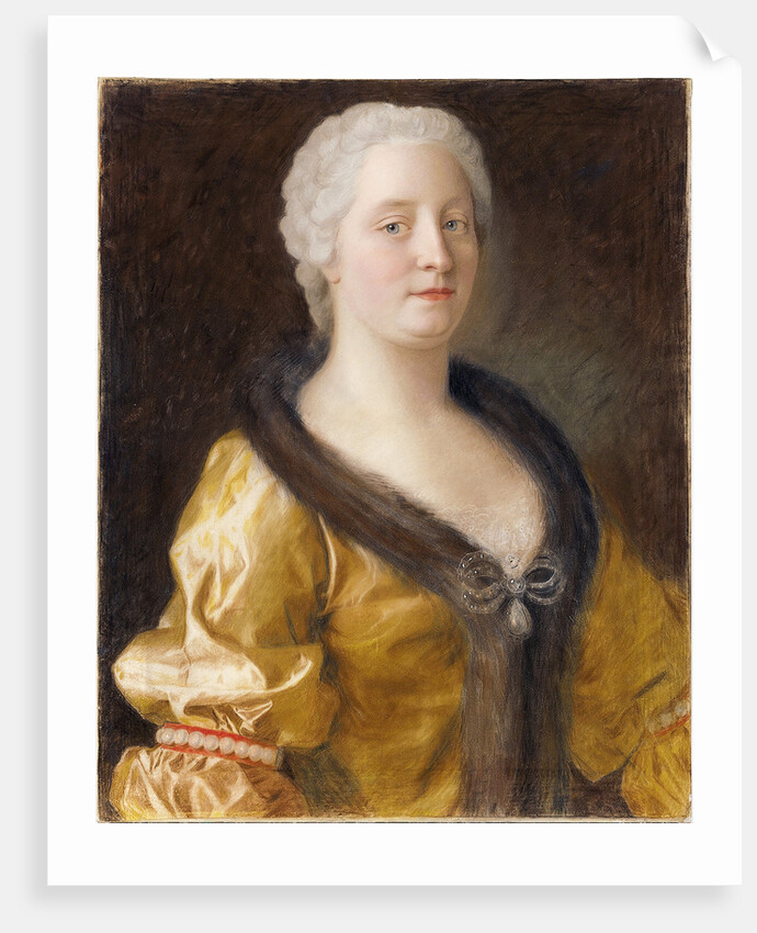 Portrait of Empress Maria Theresia of Austria, 1743 by Anonymous