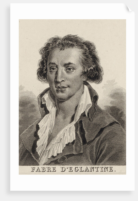Portrait of Fabre dÉglantine, by Anonymous