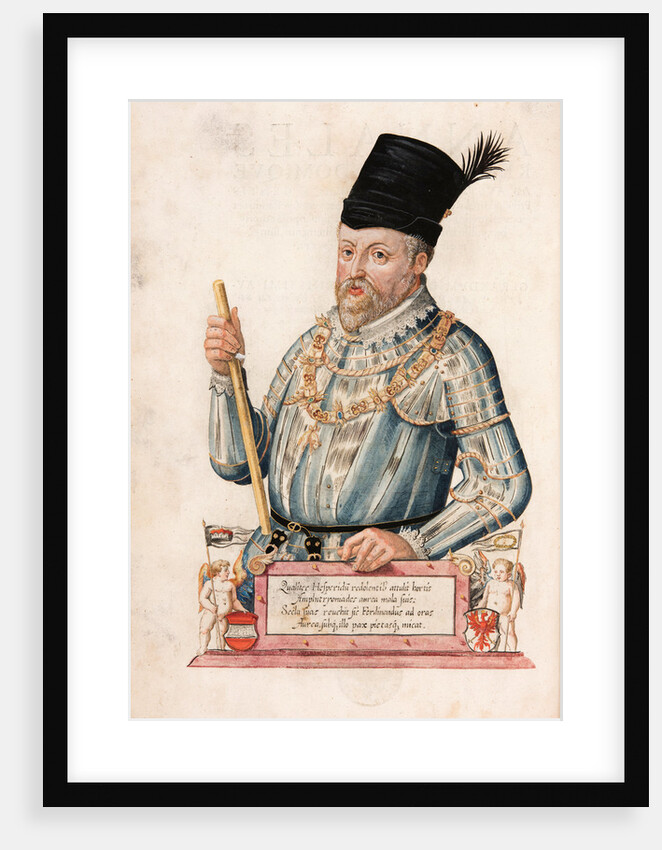 Portrait of Ferdinand II, Archduke of Austria, 1592 by Anonymous