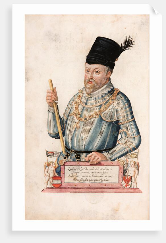 Portrait of Ferdinand II, Archduke of Austria, 1592 by Anonymous