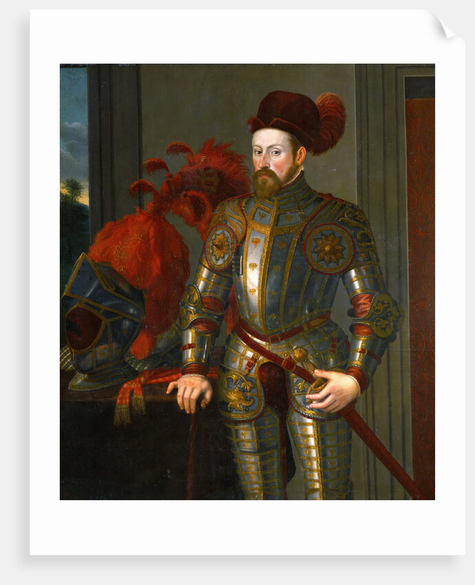 Portrait of Ferdinand II, Archduke of Austria, c. 1550 by Anonymous