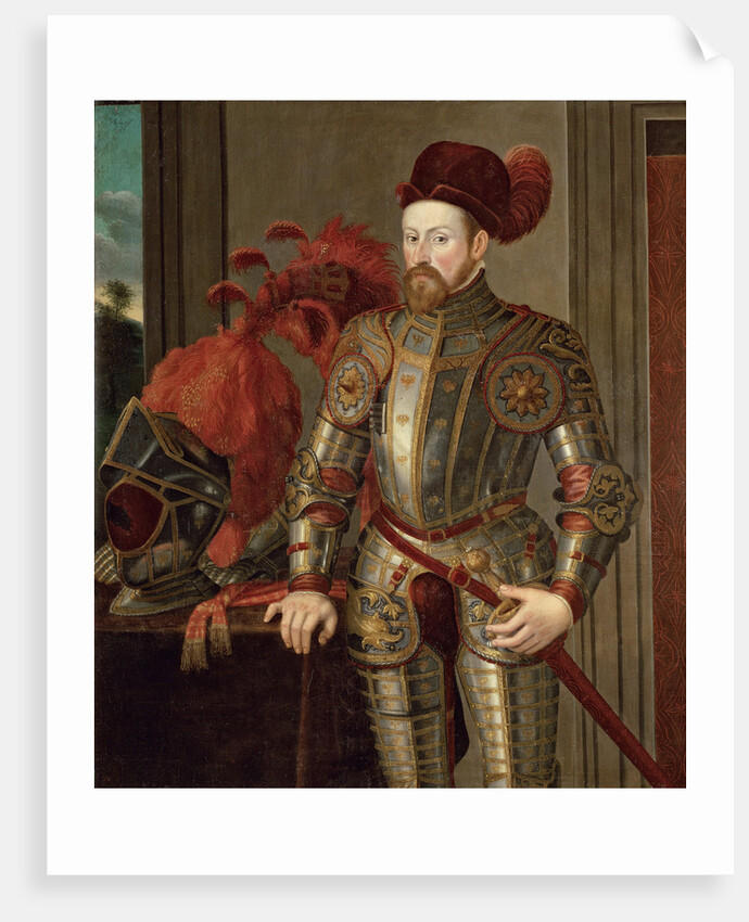 Portrait of Ferdinand II, Archduke of Austria, ca 1557 by Anonymous