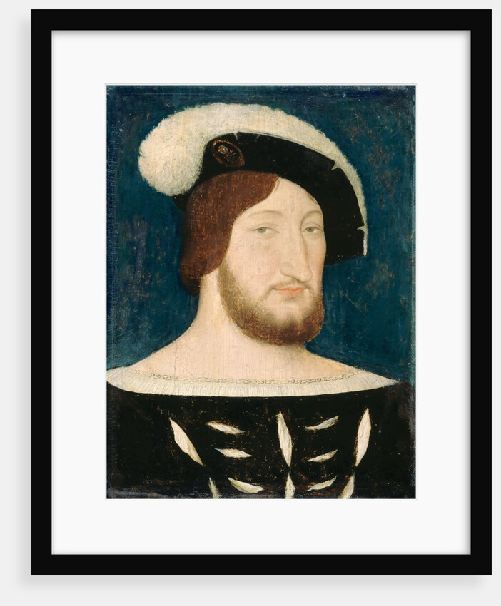Portrait of Francis I, King of France, Duke of Brittany, Count of Provence, c. 1525 by Anonymous