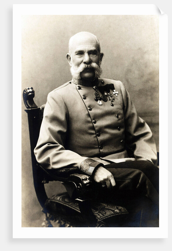 Portrait of Franz Joseph I of Austria, 1900s by Anonymous