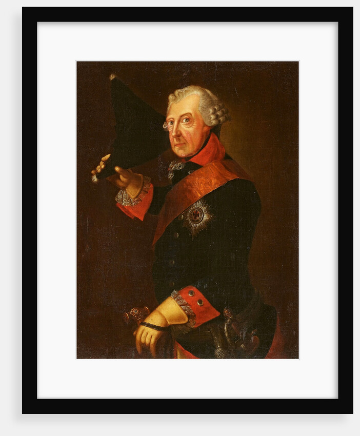 Portrait of Frederick II of Prussia, by Anonymous