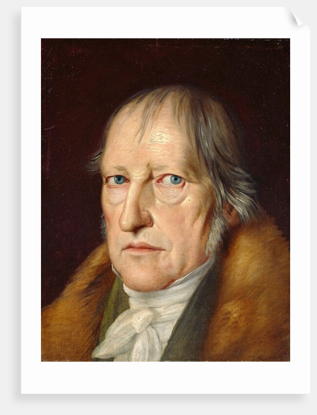 Portrait of Georg Wilhelm Friedrich Hegel, 1831 by Anonymous