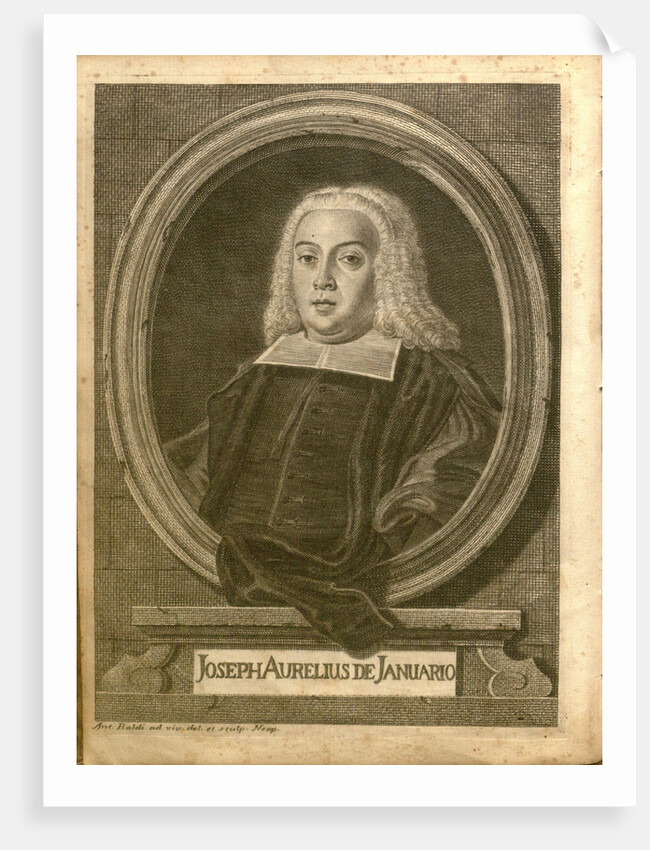 Portrait of Giuseppe Aurelio di Gennaro, 1744 by Anonymous