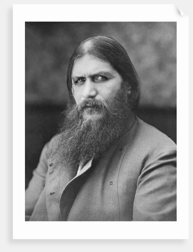 Portrait of Grigori Yefimovich Rasputin, 1910s by Anonymous