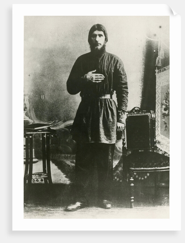 Portrait of Grigori Yefimovich Rasputin, c. 1909 by Anonymous