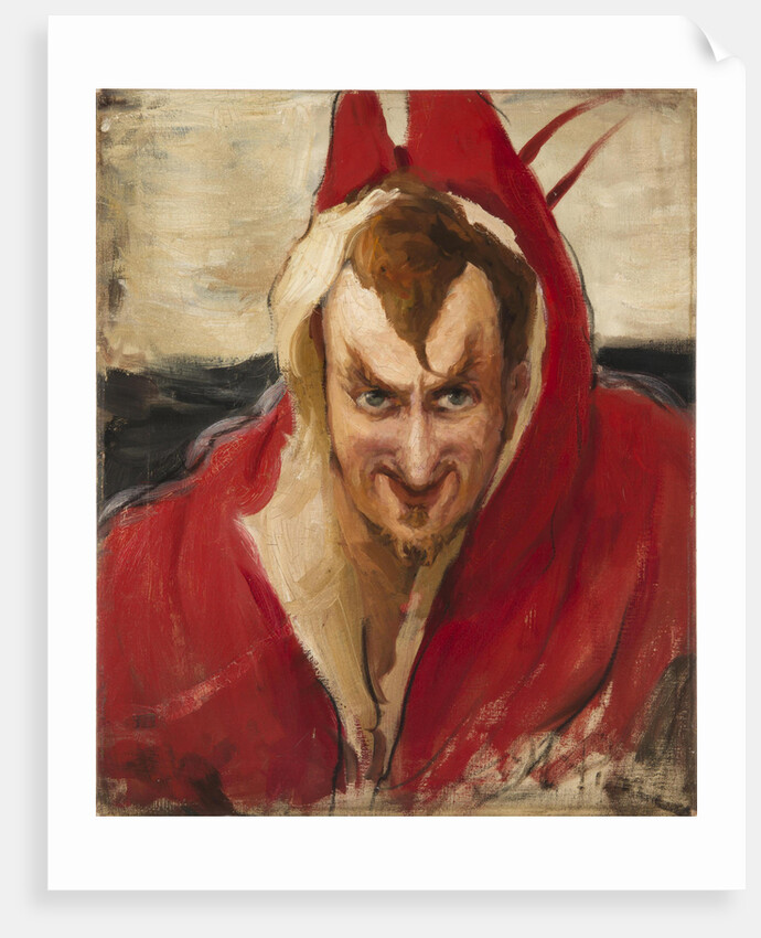 Portrait of Grigory Grigoryevich Ge as Mephistopheles, 1890s by Anonymous