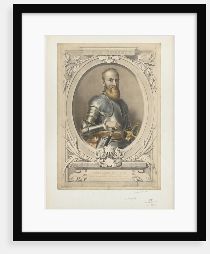 Portrait of Hetman Stefan Czarniecki, 1856 by Anonymous