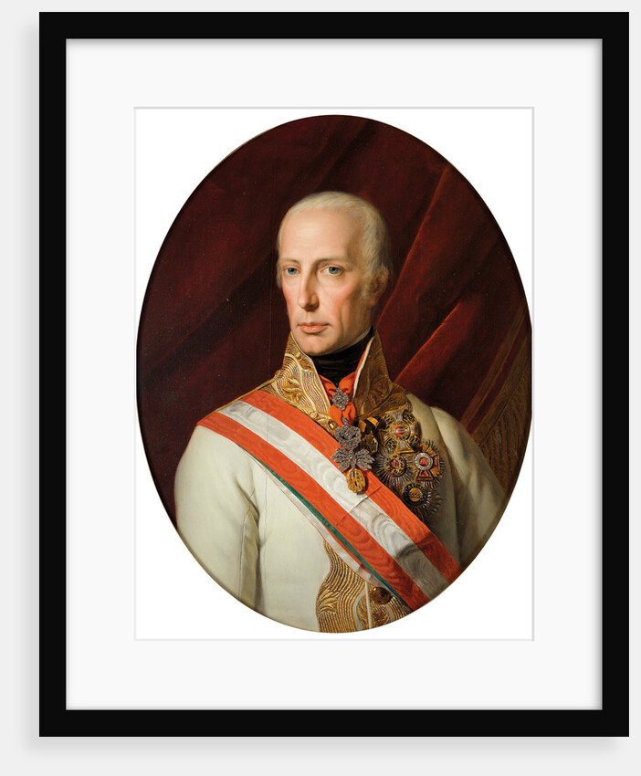Portrait of Holy Roman Emperor Francis II, 1827 by Anonymous