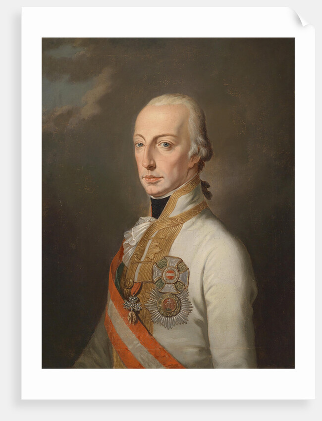 Portrait of Holy Roman Emperor Francis II, ca 1820 by Anonymous