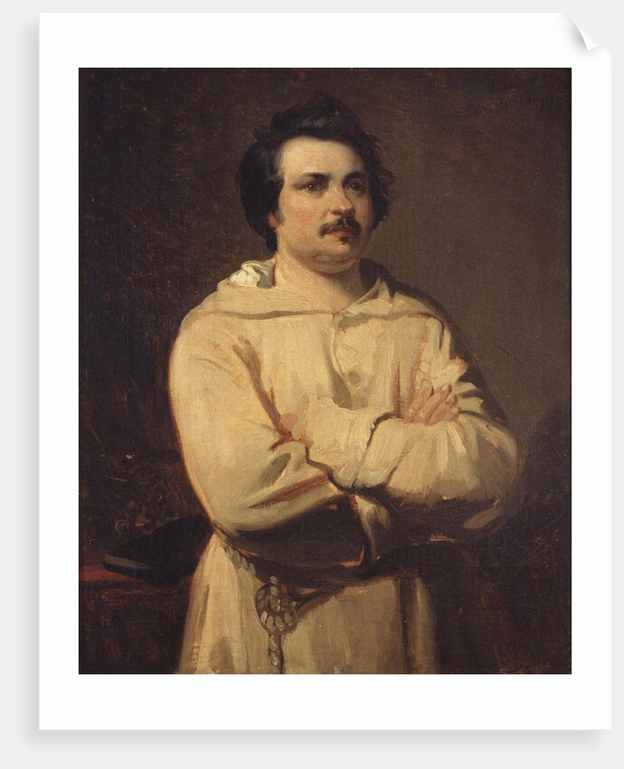 Portrait of Honoré de Balzac, 1836 by Anonymous