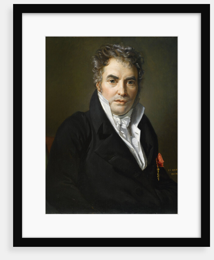 Portrait of Jacques-Louis David, 1817 by Anonymous