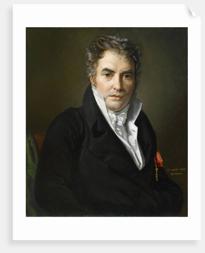 Portrait of Jacques-Louis David, 1817 by Anonymous