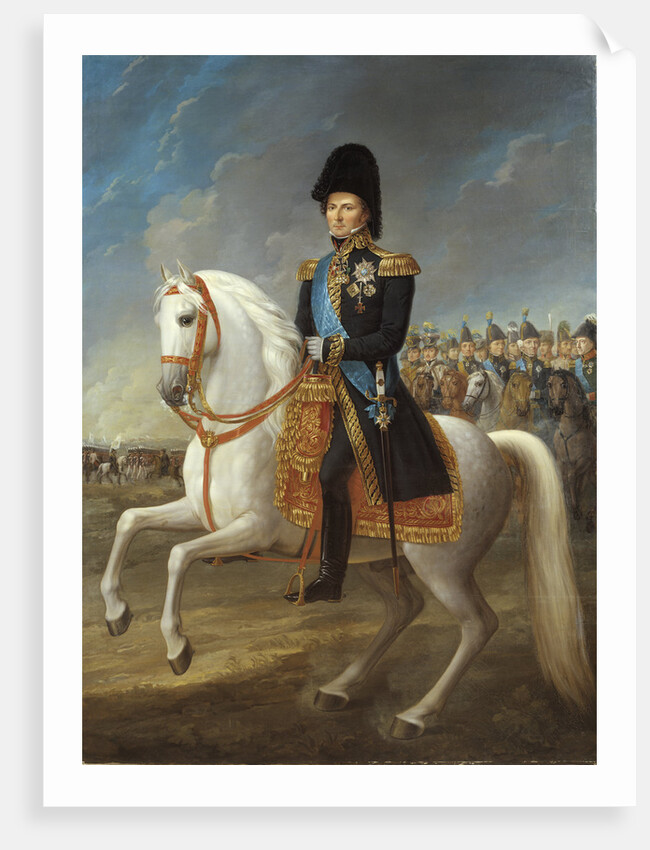 Portrait of Jean Baptiste Jules Bernadotte, Marshal of France, King of Sweden and Norway by Anonymous