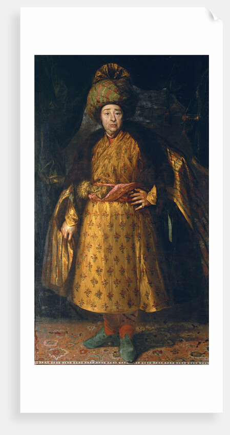Portrait of Jean-Baptiste Tavernier, ca 1678 by Anonymous