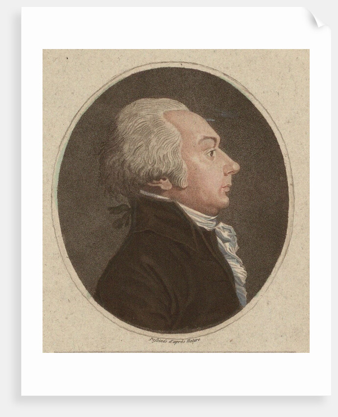 Portrait of Jérôme Pétion de Villeneuve, 1791 by Anonymous