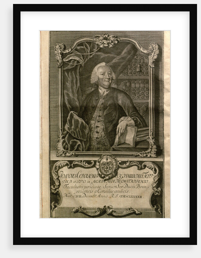 Portrait of Johann Konrad Sigismund Topp, 1756 by Anonymous