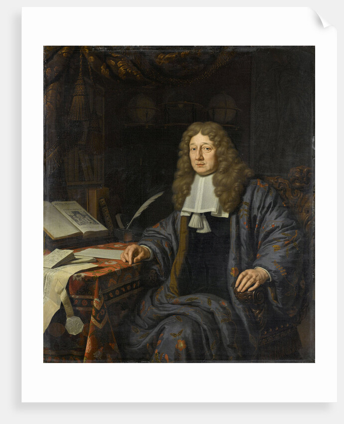 Portrait of Johannes Hudde, Mayor of Amsterdam, 1686 by Anonymous