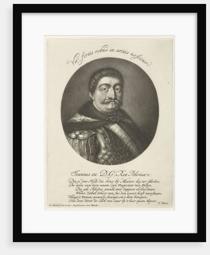 Portrait of John III Sobieski, King of Poland and Grand Duke of Lithuania, um 1700 by Anonymous