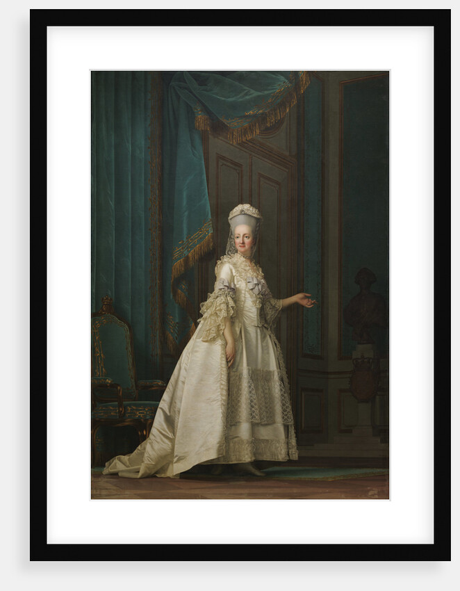 Portrait of Juliane Marie, Queen of Denmark and Norway, 1776 by Anonymous