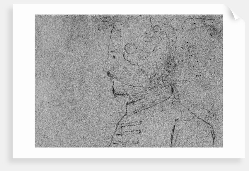 Portrait of Karl Marx as a student in Bonn, ca 1836 by Anonymous