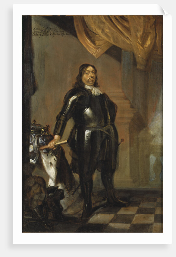 Portrait of King Charles X Gustav of Sweden, Mid of 17th cen by Anonymous
