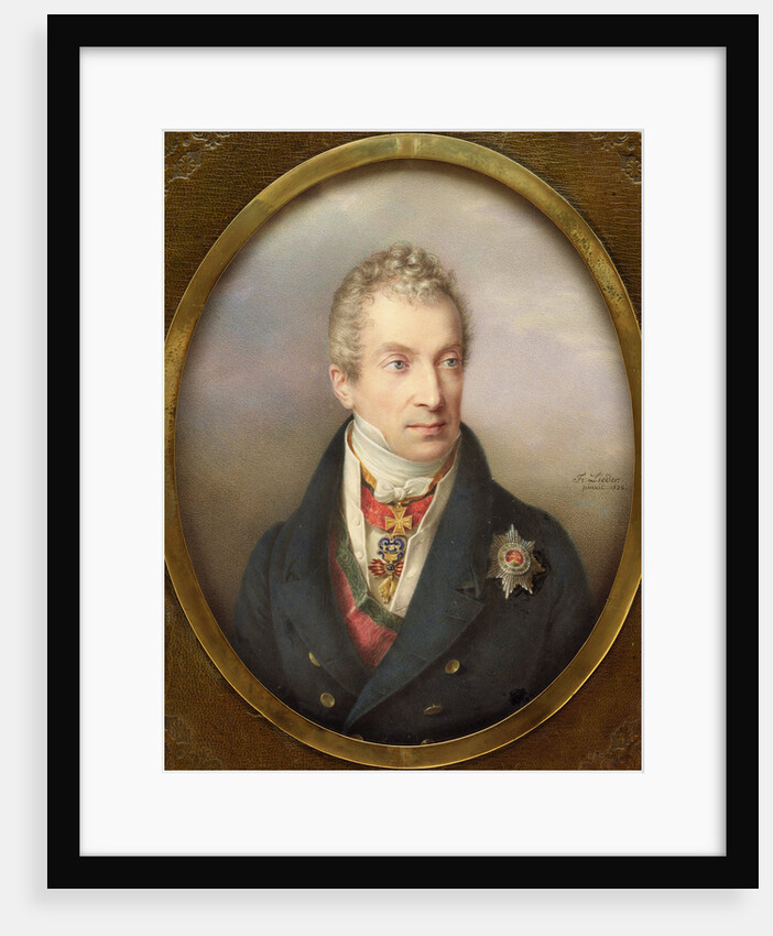 Portrait of Klemens Wenzel, Prince von Metternich, 1822 by Anonymous