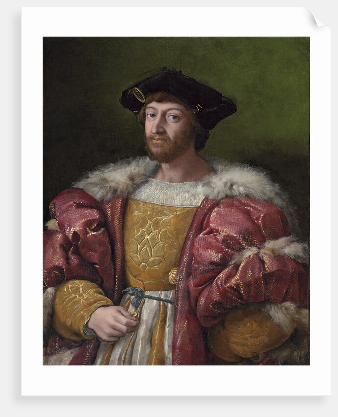 Portrait of Lorenzo II de Medici, Duke of Urbino, ca 1518 by Anonymous