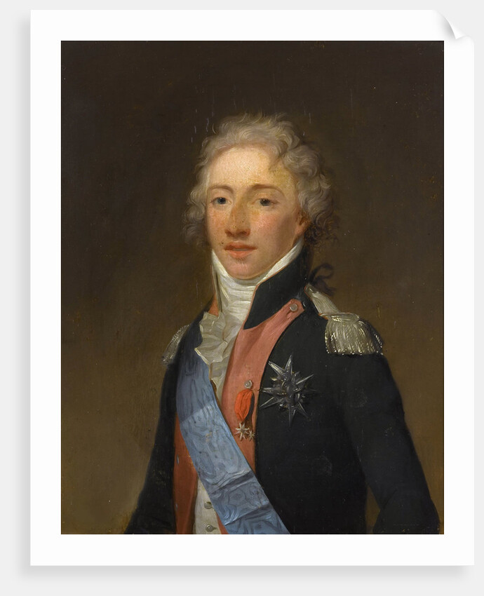 Portrait of Louis Antoine of France, Duke of Angoulême, by Anonymous