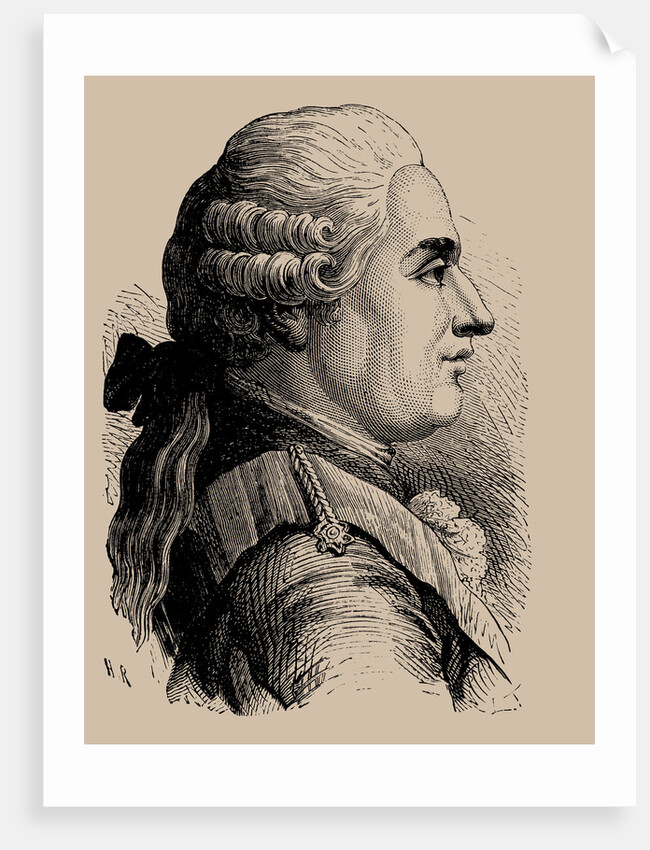 Portrait of Louis XVIII, 1889 by Anonymous