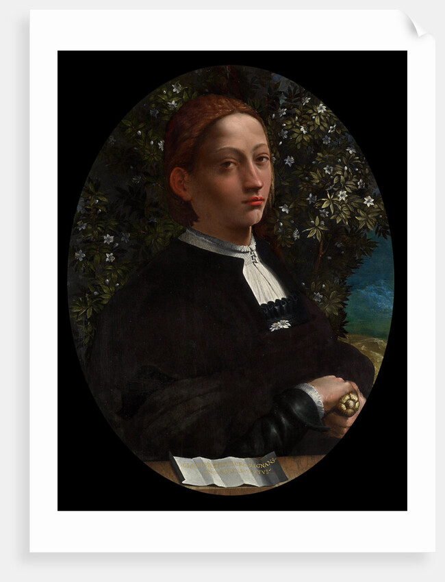 Portrait of Lucrezia Borgia, c. 1519 by Anonymous