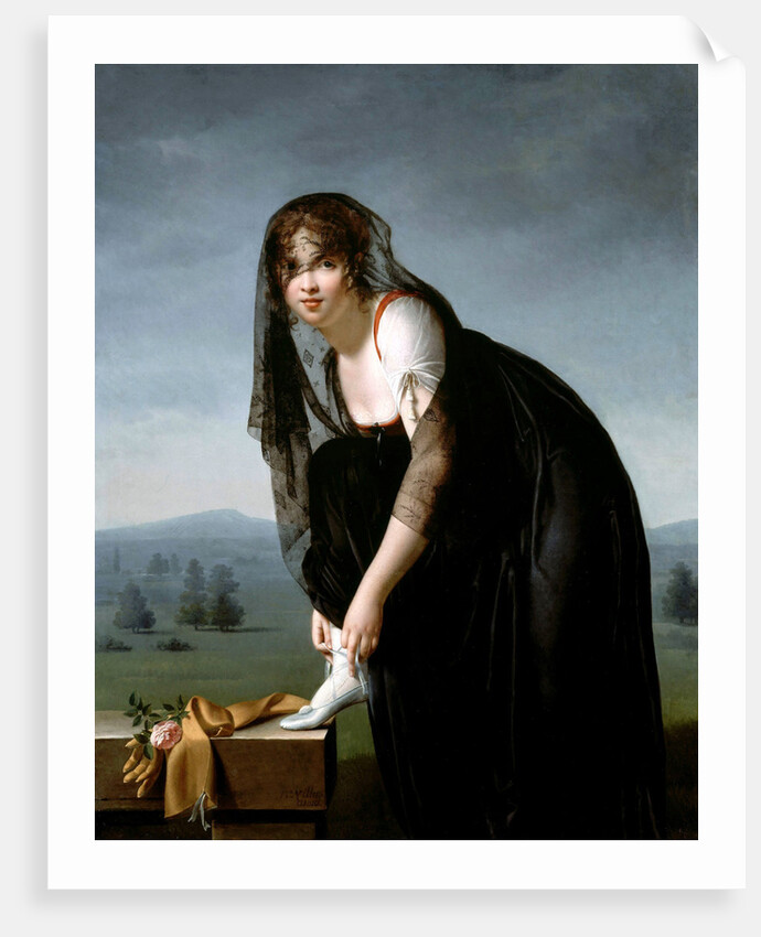 Portrait of Madame Soustras, 1802 by Anonymous