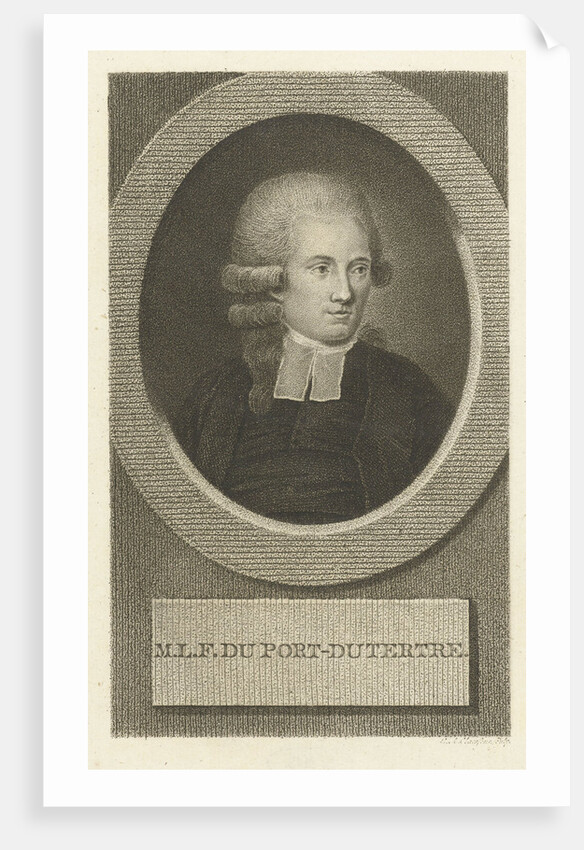 Portrait of Marguerite-Louis-François Duport-Dutertre, 1790s by Anonymous