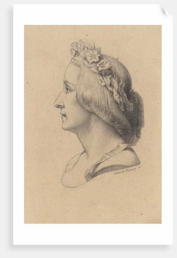 Portrait of Marie dAgoult, by Anonymous