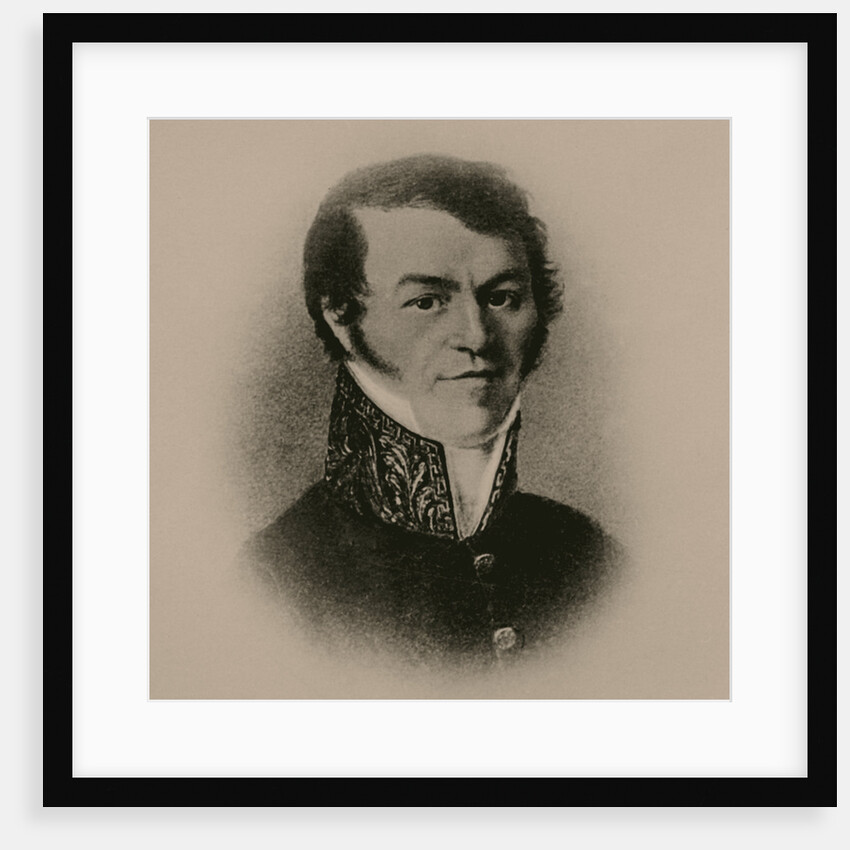 Portrait of Mikhail Andreyevich Dostoevsky, Dostoevskys Father, 1820s by Anonymous