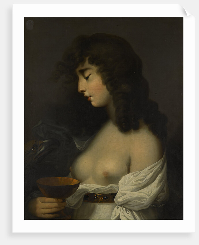 Portrait of Miss Mortimer as Hebe, by Anonymous