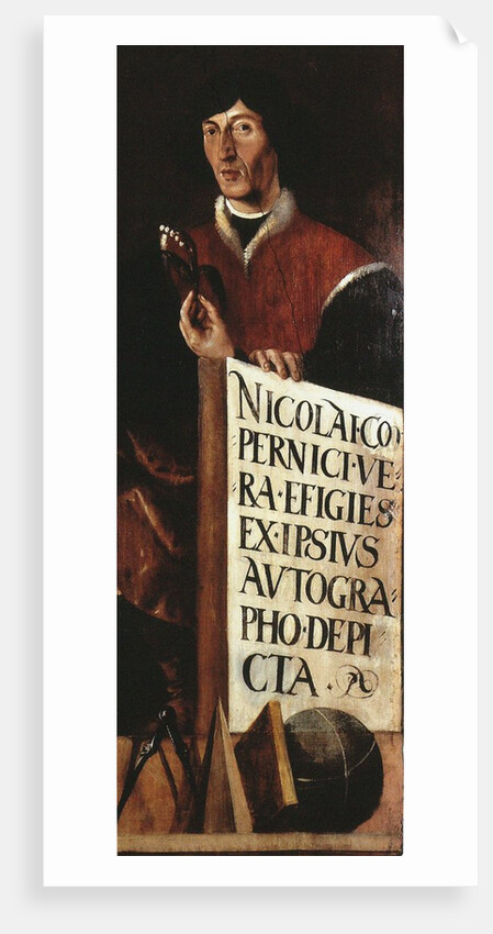 Portrait of Nicolaus Copernicus, 1574 by Anonymous