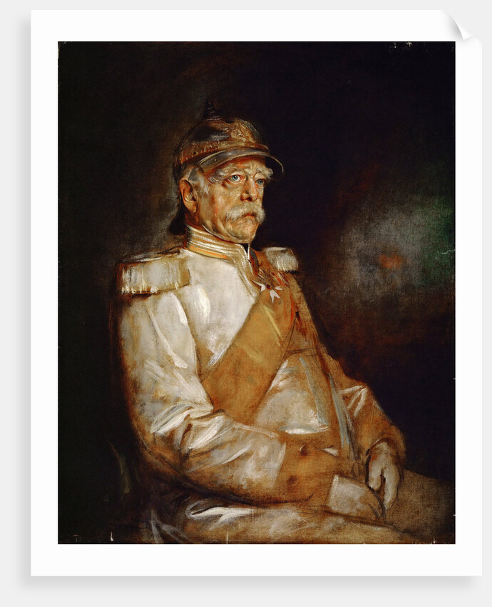 Portrait of Otto von Bismarck, 1871 by Anonymous