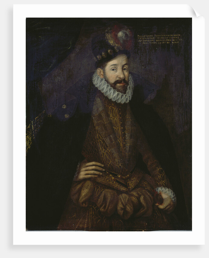 Portrait of Philipp Ludwig, Duke of Palatinate-Neuburg, 1577 by Anonymous
