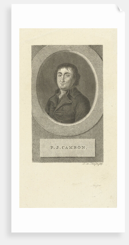 Portrait of Pierre Joseph Cambon, 1790s by Anonymous