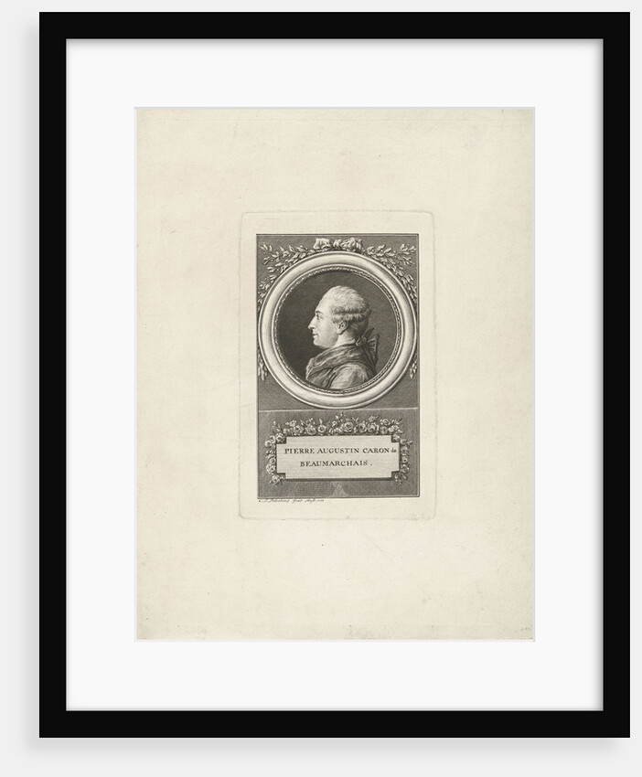 Portrait of Pierre-Augustin Caron de Beaumarchais, 1778 by Anonymous
