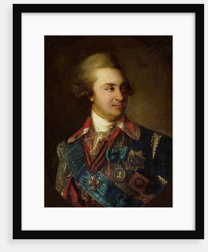 Portrait of Prince Grigory Alexandrovich Potyomkin, before 1792 by Anonymous