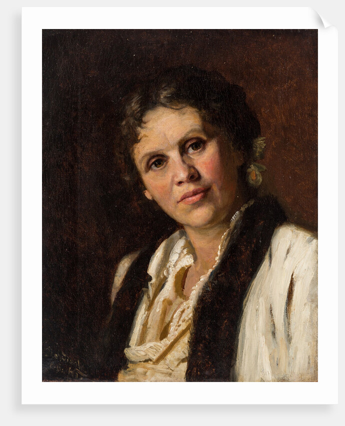 Portrait of Sophia Kuvshinnikova, 1886 by Anonymous