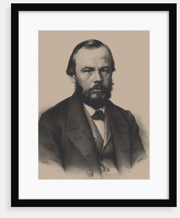 Portrait of the author Fyodor Mikhaylovich Dostoyevsky, 1862 by Anonymous