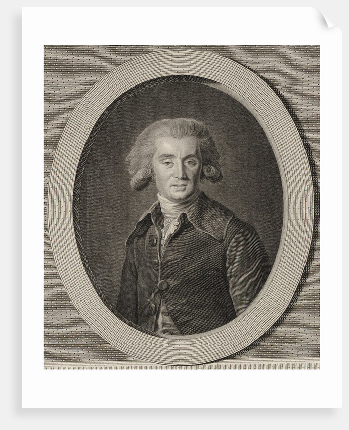 Portrait of the composer André Ernest Modeste Grétry, 1786 by Anonymous